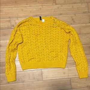 H&M Vibrant Yellow Women's Sweater